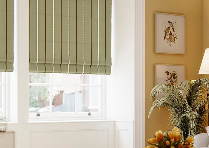 The British Stripe Co. Alfred, Derwent No.1 - Roman Blind - Image 5